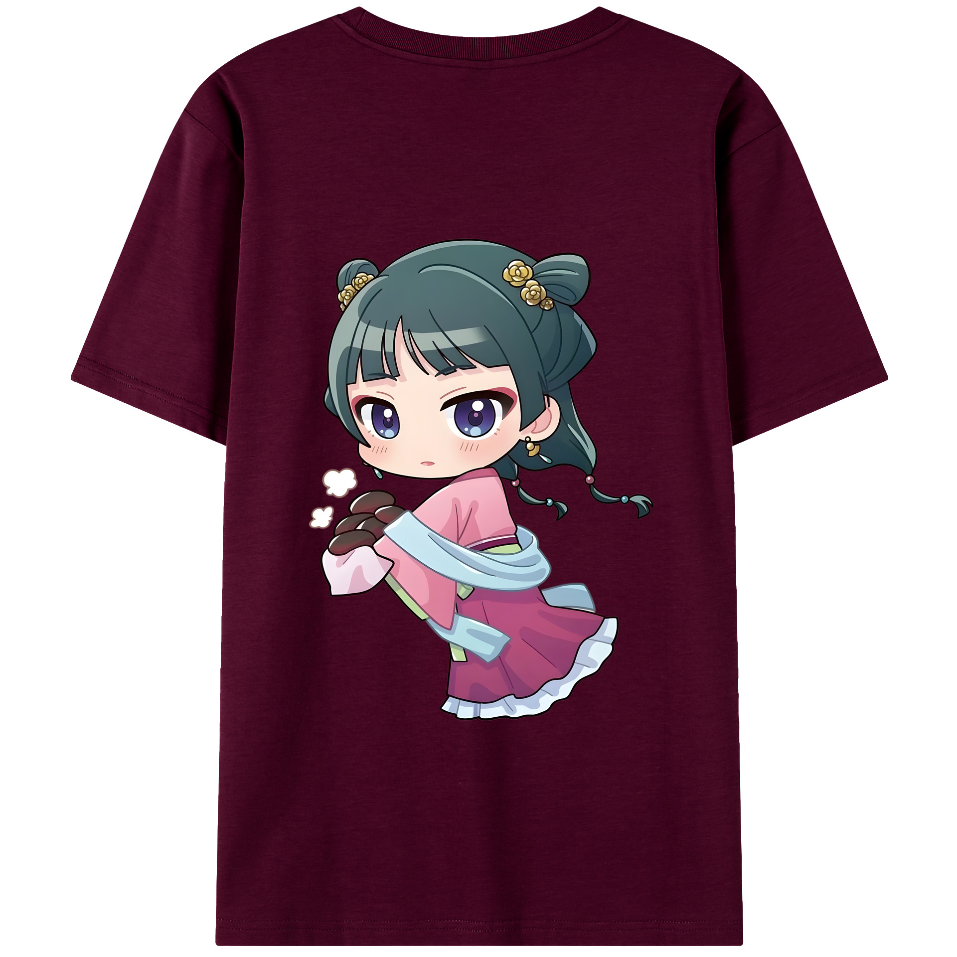 （画像用） 薬屋のひとりごと The Apothecary Diaries レディース半袖Tシャツ(バックプリント)